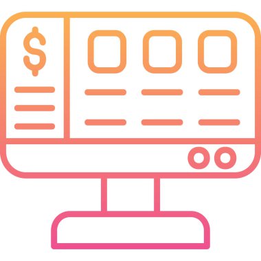 para simgesi vektör illüstrasyonu