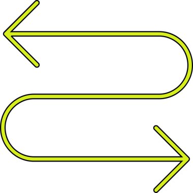 ok işareti vektör simgesi