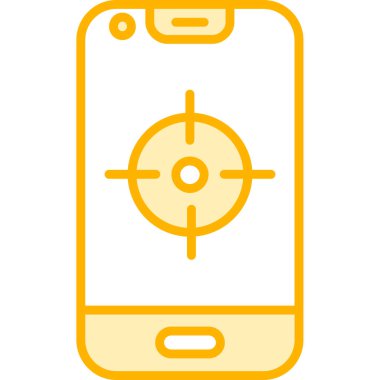 Cep telefonu vektör çizimi