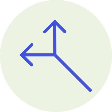 Ok simgesi. Basit resimleme