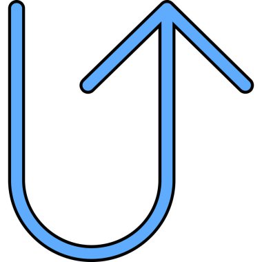 Ok simgesi simgesi tasarımı