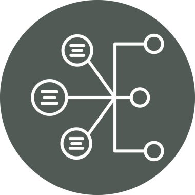 ağ bağlantısı simgesi çizimi