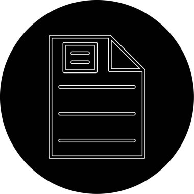 dosya simgesi, vektör illüstrasyonu