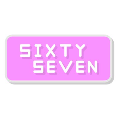 Pembe arkaplandaki 6. kelimenin gösterimi