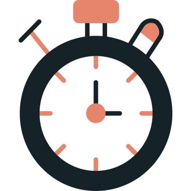 Alarm saat vektör simgesi