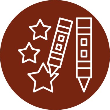 Modern eğitim ikonunun vektör illüstrasyonu