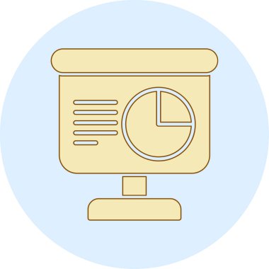 Modern saatin vektör çizimi