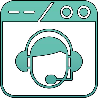 Müzik simgesinin vektör illüstrasyonu