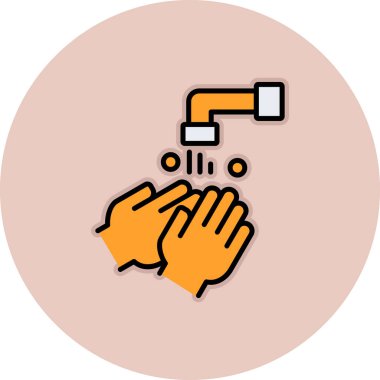 Bir simgenin vektör illüstrasyonu