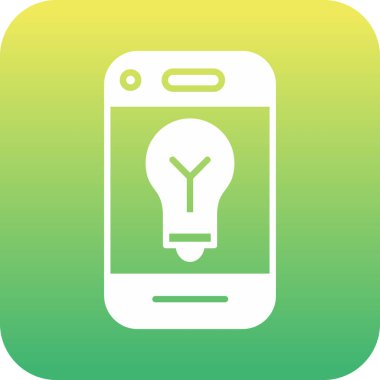 ışık simgesi, vektör illüstrasyonu