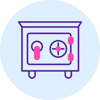 Modern otomatik simgenin vektör illüstrasyonu