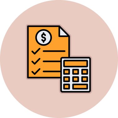 iş belgesi vektör çizimi