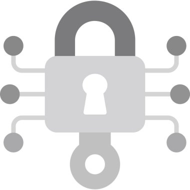 ikon vektör illüstrasyonunu kilitle