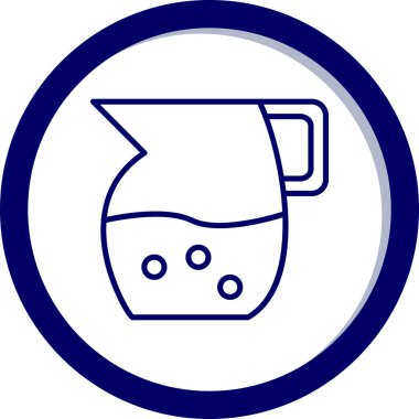 Gaz simgesinin vektör illüstrasyonu