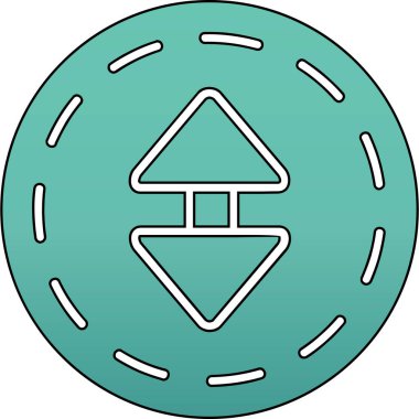 dondurma ikonu vektör illüstrasyonu