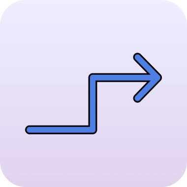 ok simgesi vektör illüstrasyonu