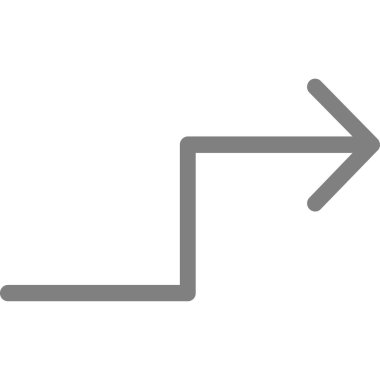 Taslak biçiminde sağ dış hat simgesini geri döndür