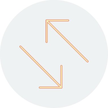 ok simgesi vektör illüstrasyonu