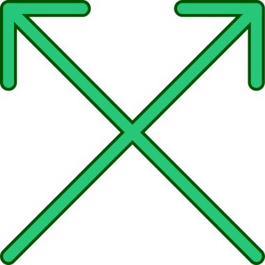 yön simgesi, vektör illüstrasyonu