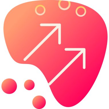 Bir kalbin vektör illüstrasyonu