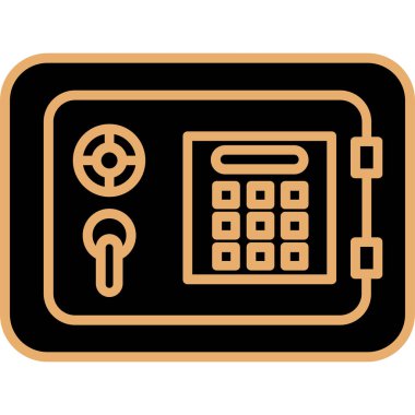 Modern bir simgenin vektör illüstrasyonu