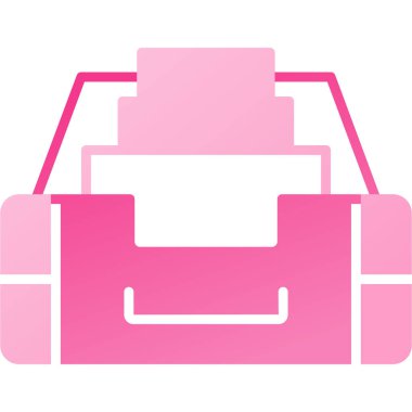 Yazıcı simgesi. Beyaz arkaplanda izole edilmiş web tasarımı için Yazıcı vektör simgesi Isometric