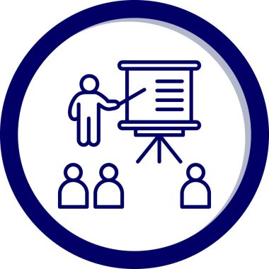 İnsan simgesinin vektör illüstrasyonu