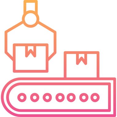 Sunucu. Web simgesi basit illüstrasyon