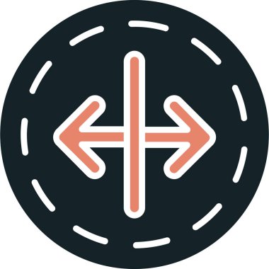 Seo simgesinin vektör illüstrasyonu