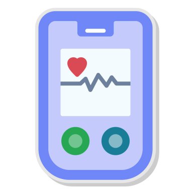 sağlık ve tıbbi çizgi vektör simgesi.