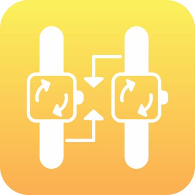 Modern b 'nin vektör illüstrasyonu