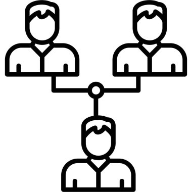 ağ bağlantı vektörü simgesi