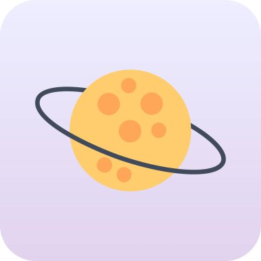 Mavi arkaplanda izole edilmiş modayı gösteren vektör ay simgesi