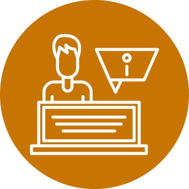 Seo simgesinin vektör illüstrasyonu