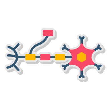 covid - 19 parçacık simgesi düz tasarım vektörü