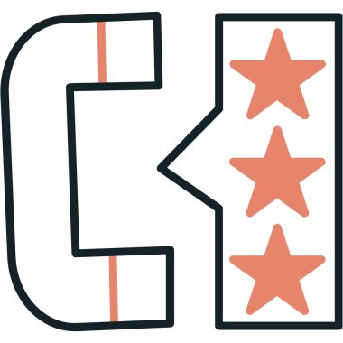 c harfinin vektör illüstrasyonu