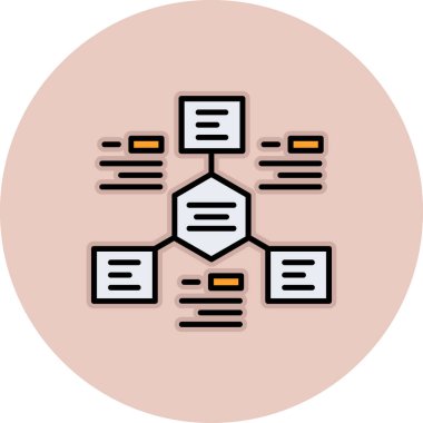 veri analiz vektörü simgesi düzenlenebilir