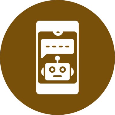 - Telefon. Web simgesi basit illüstrasyon