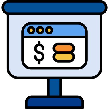 atm makine para simgesi