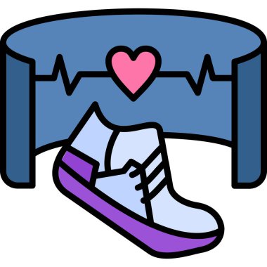 Spor ayakkabı ayakkabı ikonu