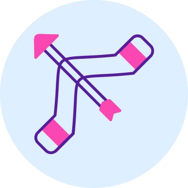 Bariyer. Web simgesi basit illüstrasyon