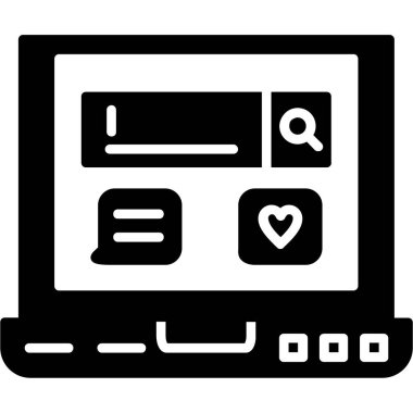 Web tasarım vektörü simgesi