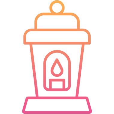 Kahve ikonu. vektör illüstrasyonu