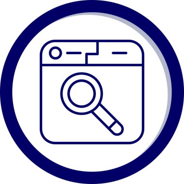 Modern b simgesinin vektör illüstrasyonu