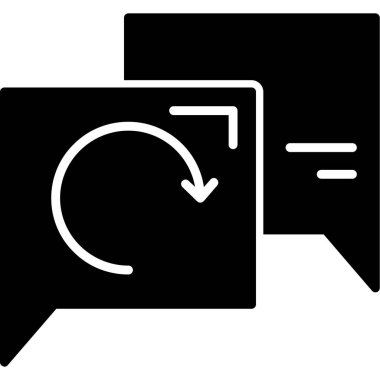 Ok. Web simgesi basit illüstrasyon