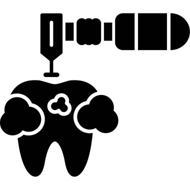 Diş ipi simgesi, basit biçim