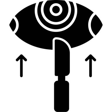 Hedef simgenin vektör illüstrasyonu