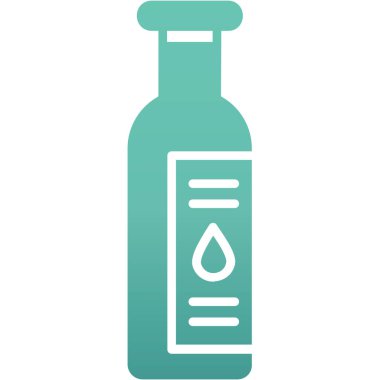 Taslak biçiminde bir şişe sıvı sabun simgesi