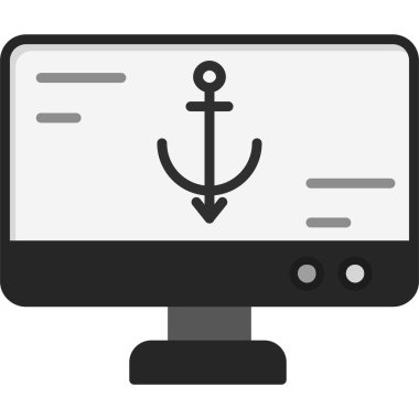 Web tasarım simgesi. vektör illüstrasyonu