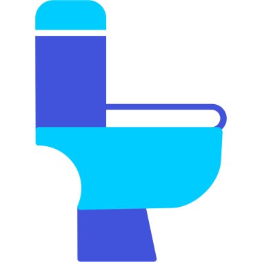 tuvalet ikonu vektör illüstrasyonu